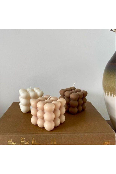 Soy Wax Decorative Bubble Candle Set of 3 - Swordslife