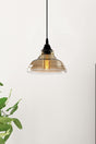 Special Single Black Model Modern Smoked Glass Pendant Chandelier - Swordslife