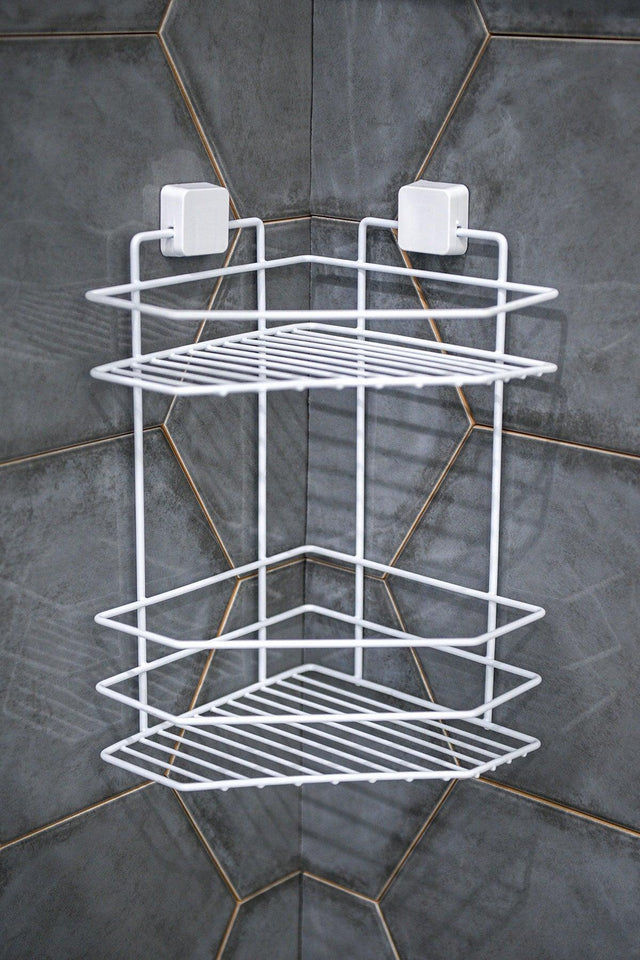 Lifetime Stainless Adhesive Bathroom Corner