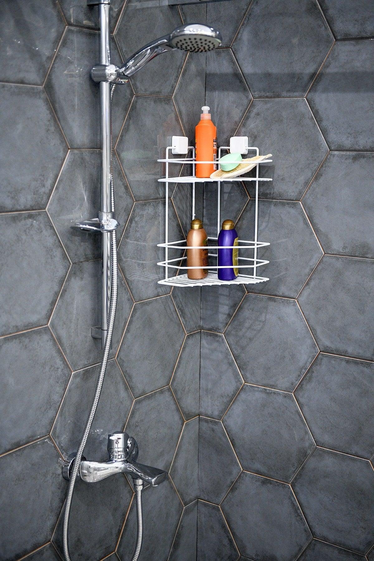 Lifetime Stainless Adhesive Bathroom Corner