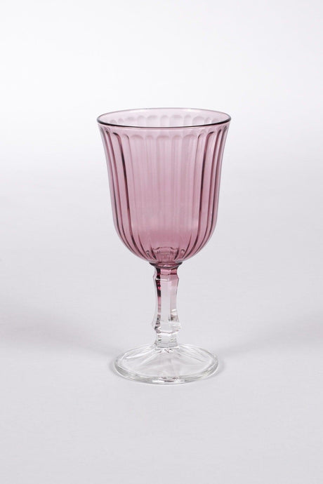 Splendid Set of 4 Water Glasses Plum 240 Cc - Swordslife