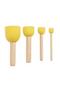 Sponge Buffer Brush Set of 4 (POMPOM BRUSH)