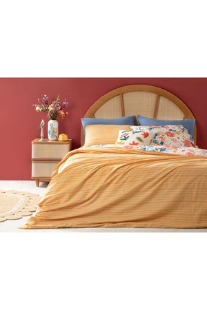 Spring Garden Cotton Double Duvet Cover Set 200x220 Cm Pomegranate Flower - Swordslife