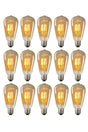 St 64 Flemish Rustic 4 W Amber Vintage