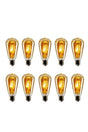 St64 Pear 4 Watt 10 Pieces Edison Type Rustic