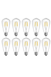St64 Filament 4w Rustic Led Bulb White Light