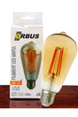 St6w Led Rustic Flament Bulb 10 Pcs Shrink