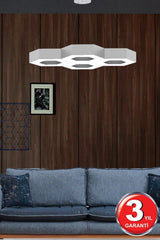 Stella (Grey Case, Daylight) Led Modern Led Chandelier - Swordslife