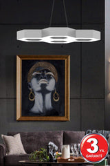 Stella (Grey Case, Daylight) Led Modern Led Chandelier - Swordslife