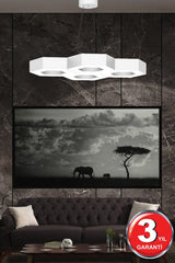 Stella (White Case, Daylight) Led Modern Led Chandelier - Swordslife