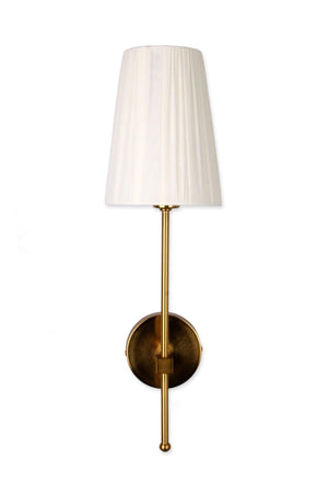 Stick Modern Honey Color Coated Sconce - Buttoned - Swordslife