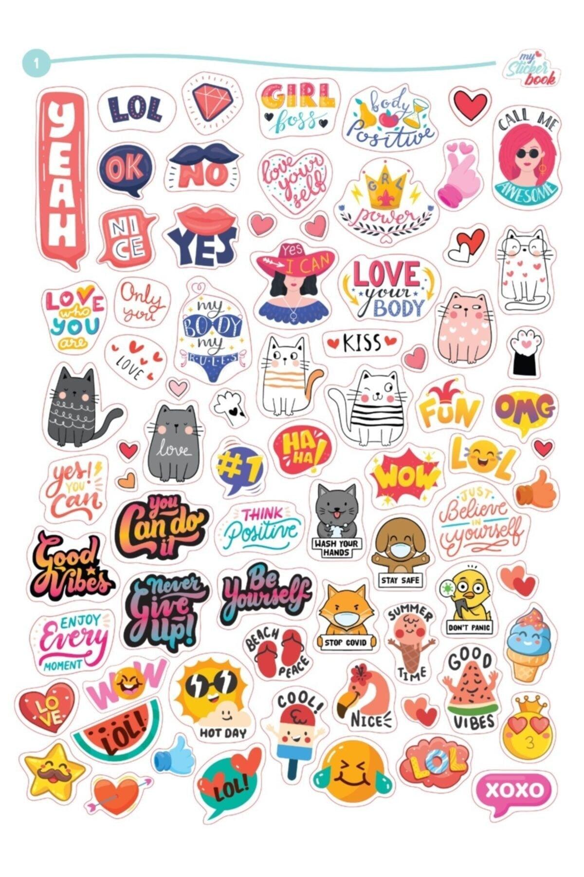 Sticker Set 1 - 2 - 3 - 4