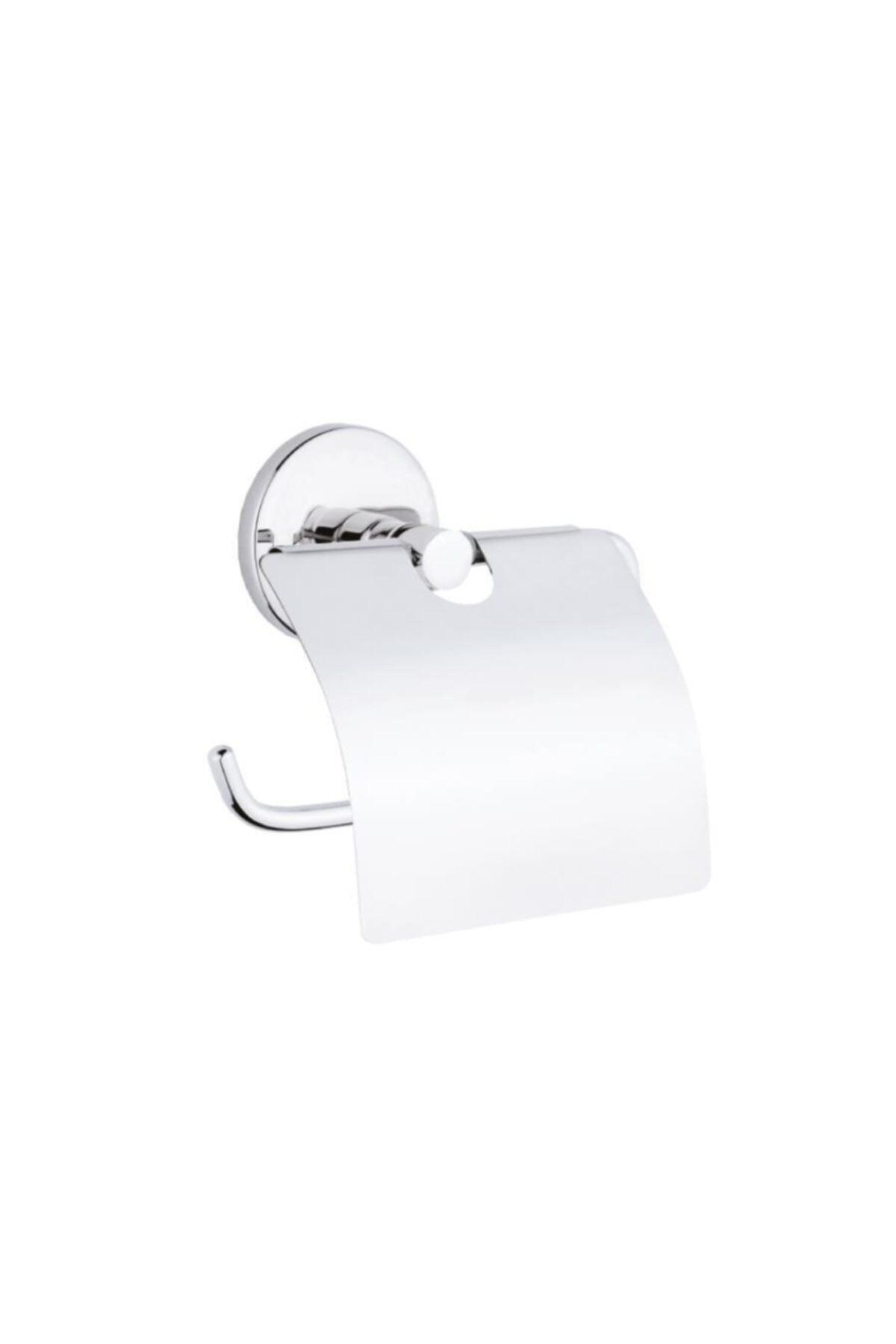 Adhesive Chrome Wide Lid Paper Holder /