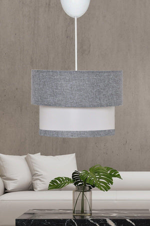 Strong Single Pendant Chandelier Gray - Swordslife