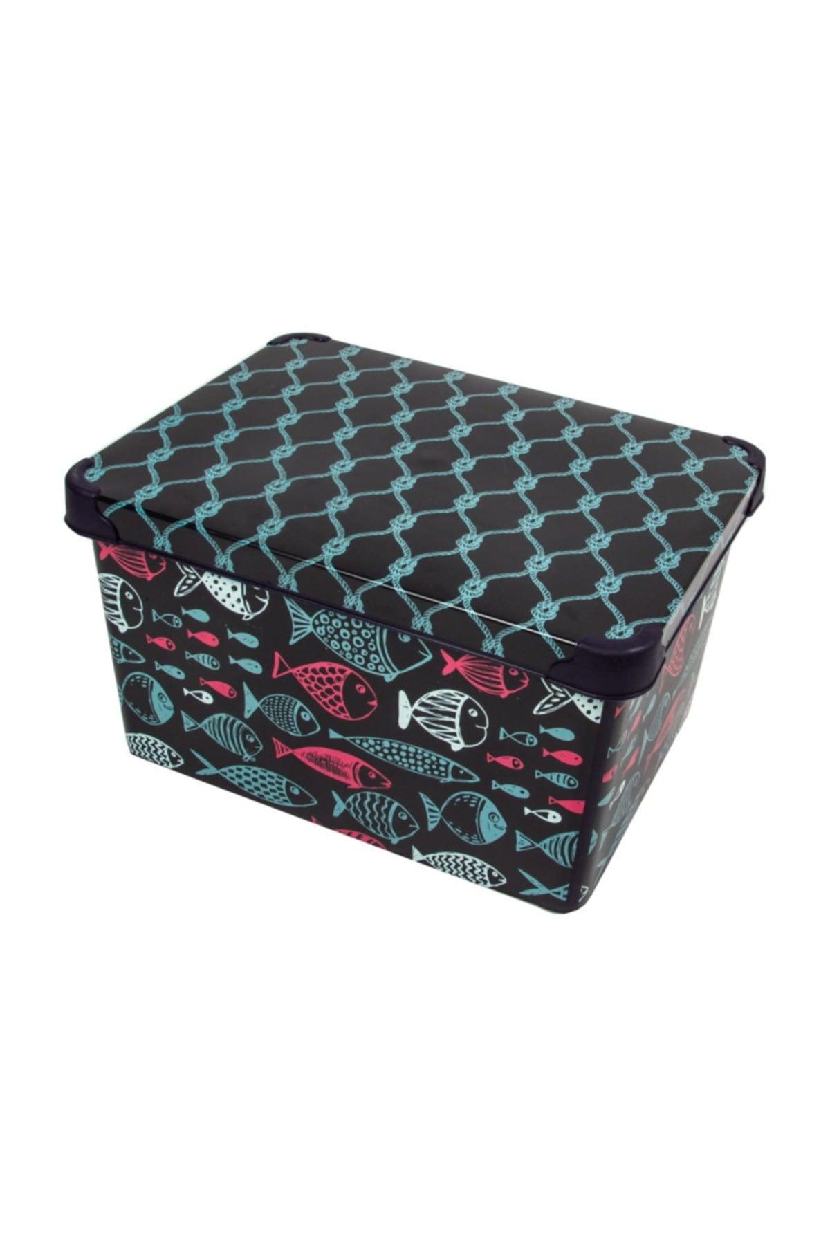 Style Box Ocean Life - 20 Liter Decorative Storage Box - Swordslife