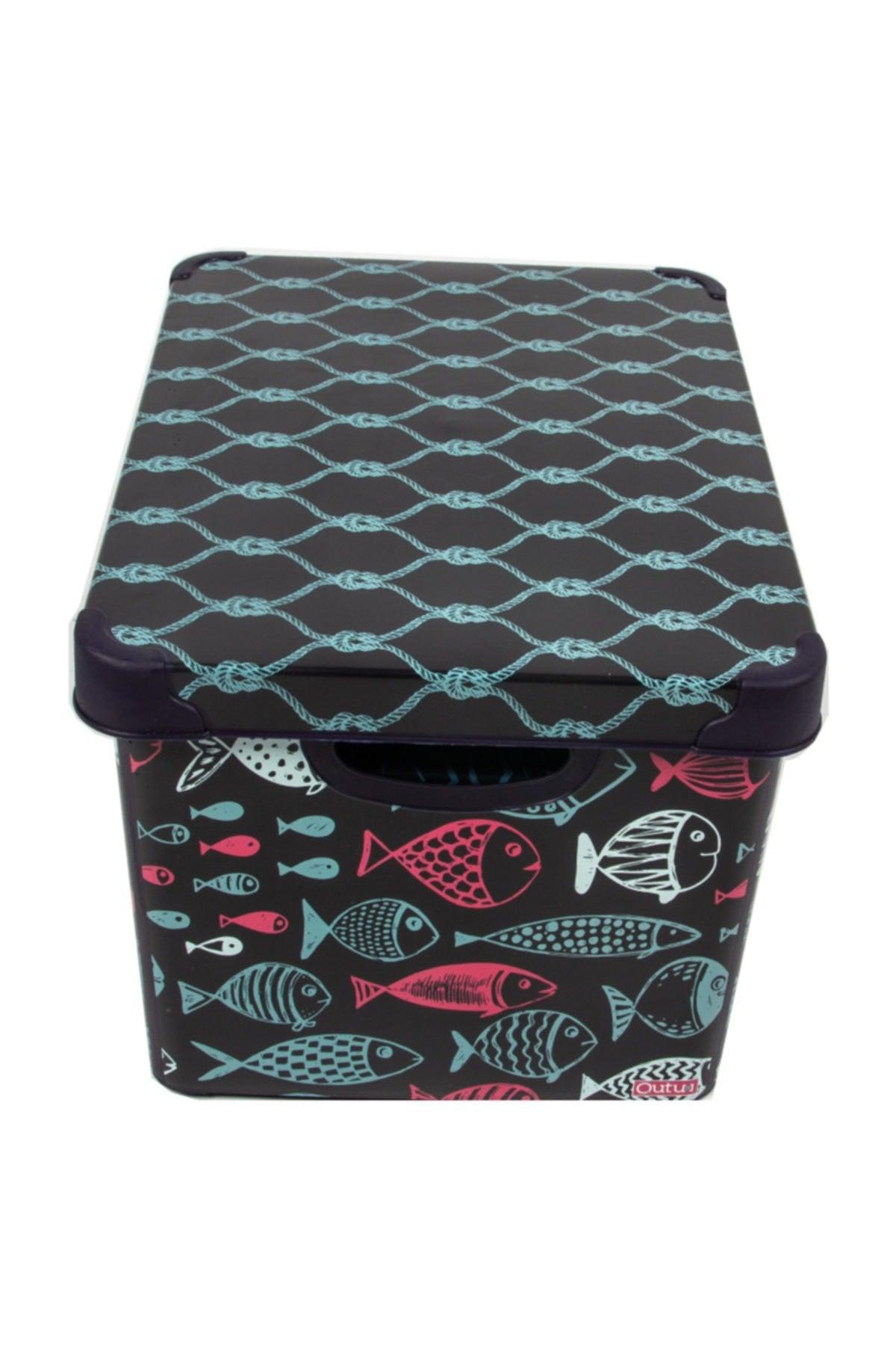 Style Box Ocean Life - 20 Liter Decorative Storage Box - Swordslife