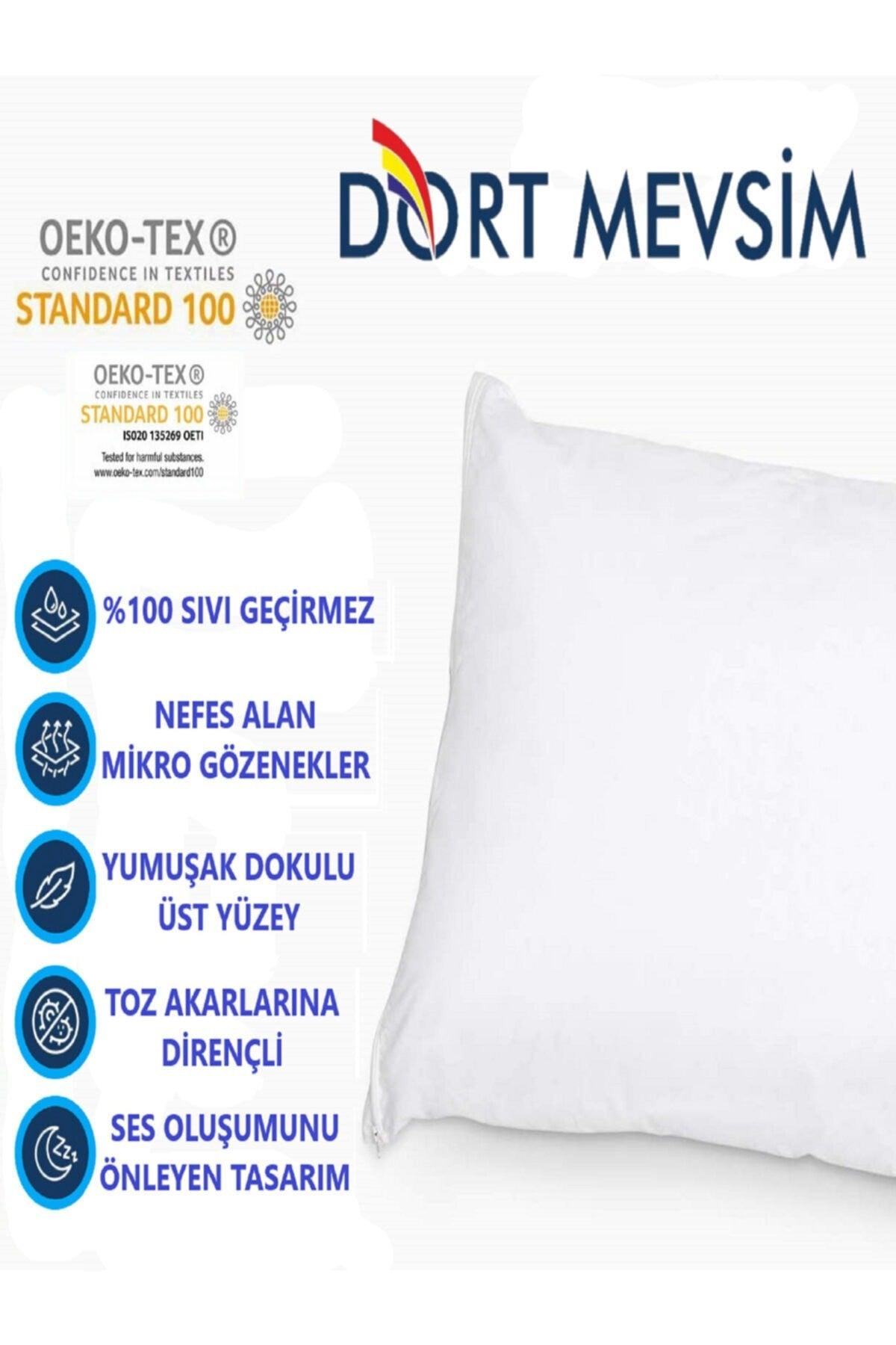 Water Liquid Proof Micro Pillow Underlay Pillow Protector 2-Pack - Swordslife