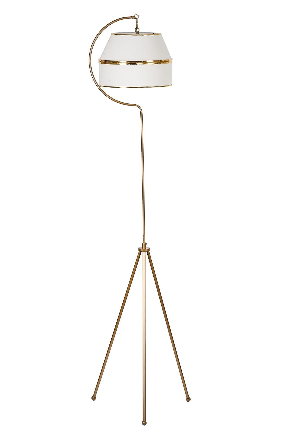 Sucette Floor Lamp White - Gold Lmbd-62 - Swordslife