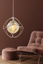 Suna Single White-honey Glass Chandelier - Swordslife