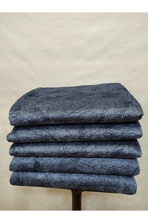 Sponge Vein Pattern Shiny And Non-Slip Sofa & Sofa Cover Navy Blue - Swordslife