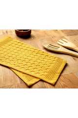 Sunny Cotton Drying Towel 30x30 Cm Mustard - Swordslife