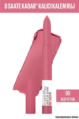 Super Stay Ink Crayon Pencil Matte Lipstick Pinks