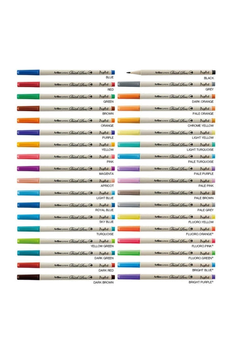 Supreme Brush Pen Full Set 36 Different Colors