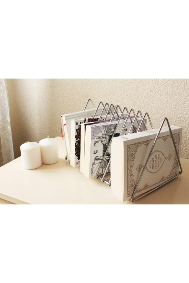 Desk-Top Office Magazine Holder-Plate Holder 9 Sections