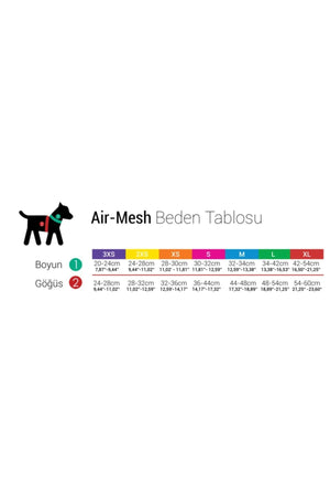 Tail Petz Air Mesh Dog Harness Moon