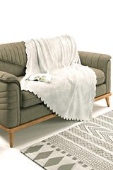 Stone Double Sided Non-Slip Chenille Single Seat Cover Throw - Swordslife