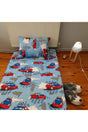 Single Bed Sheet Set Car Pattern - Swordslife