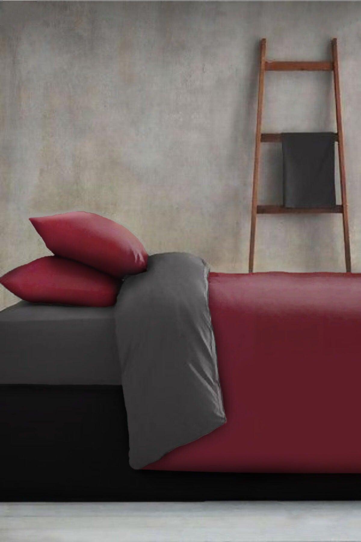 Single Duvet Cover Set Bordeaux - Swordslife