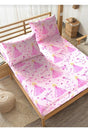 Single Princess Elastic Bed Sheet Set - Swordslife