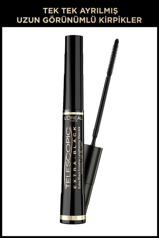 Telescopic Carbon Extra Black Mascara - Black