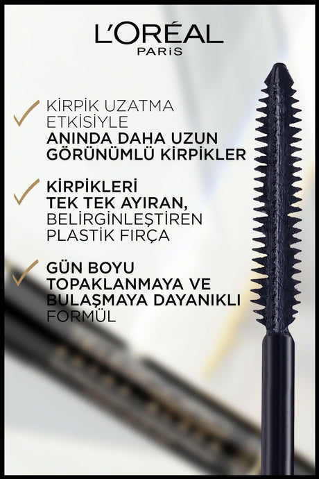 Telescopic Carbon Extra Black Mascara - Black