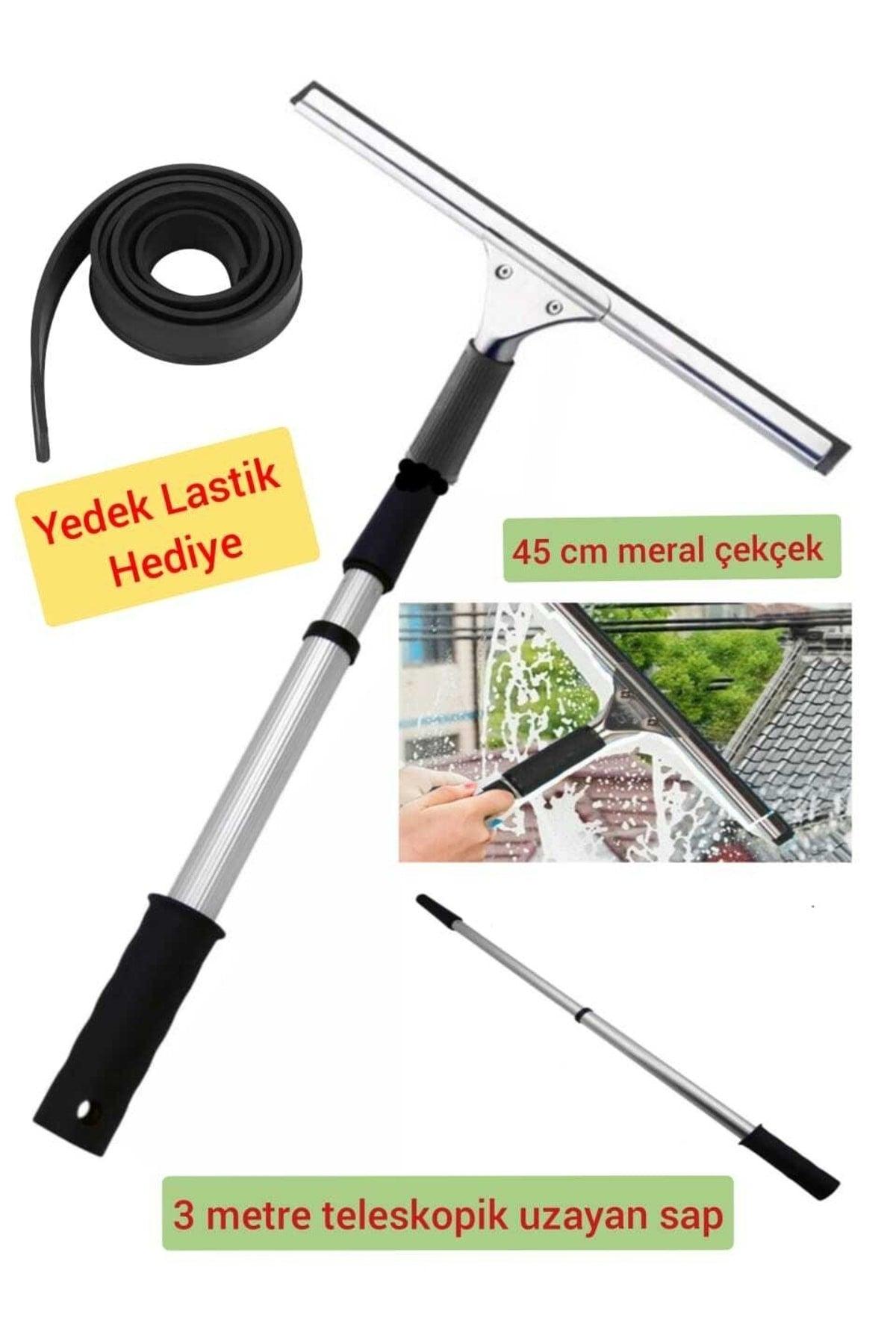 Telescopic Squeegee Window Wiper Set 3 Pcs. - Swordslife