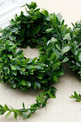 Stranded 3 Meters 1cm Small Tiny Leaf Strip Artificial Crown Ivy Flower Ornament - Swordslife