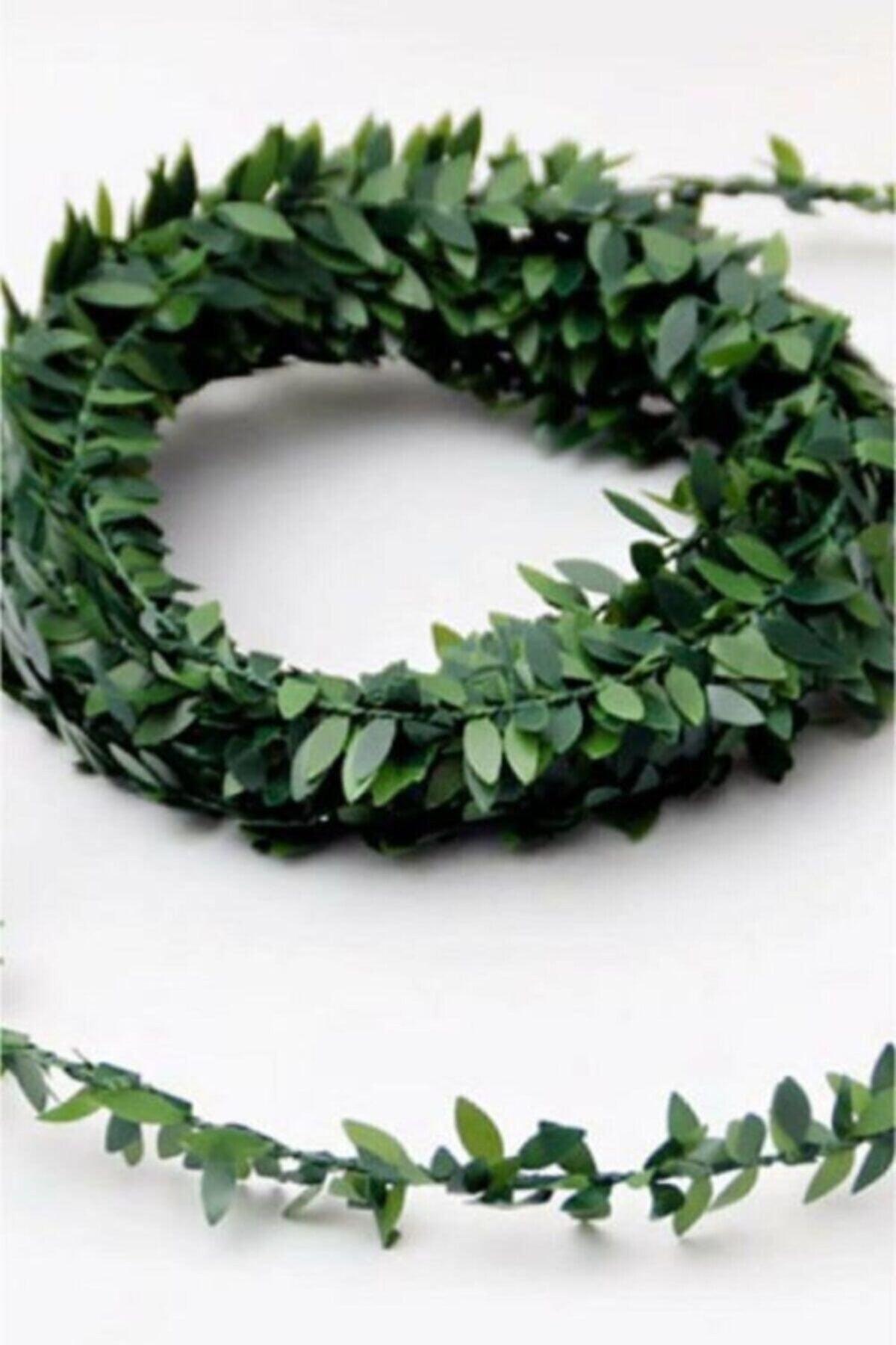 Stranded 3 Meters 1cm Small Tiny Leaf Strip Artificial Crown Ivy Flower Ornament - Swordslife