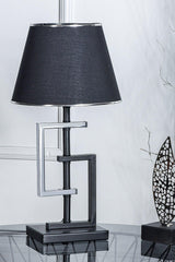 Tendan Lampshade Silver Black Abjr-55 - Swordslife