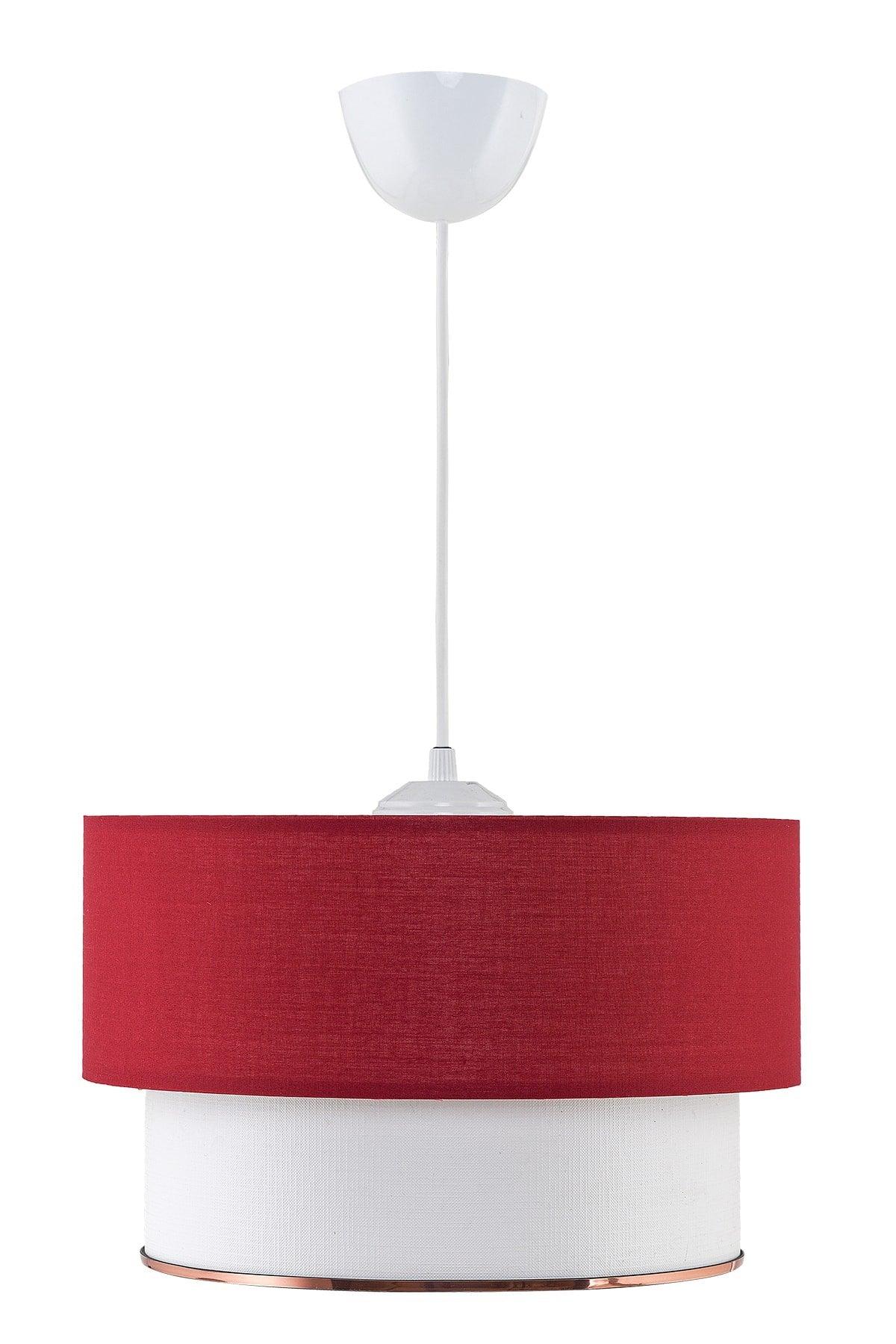 Teuse Chandelier Red White Mdrn-45 - Swordslife