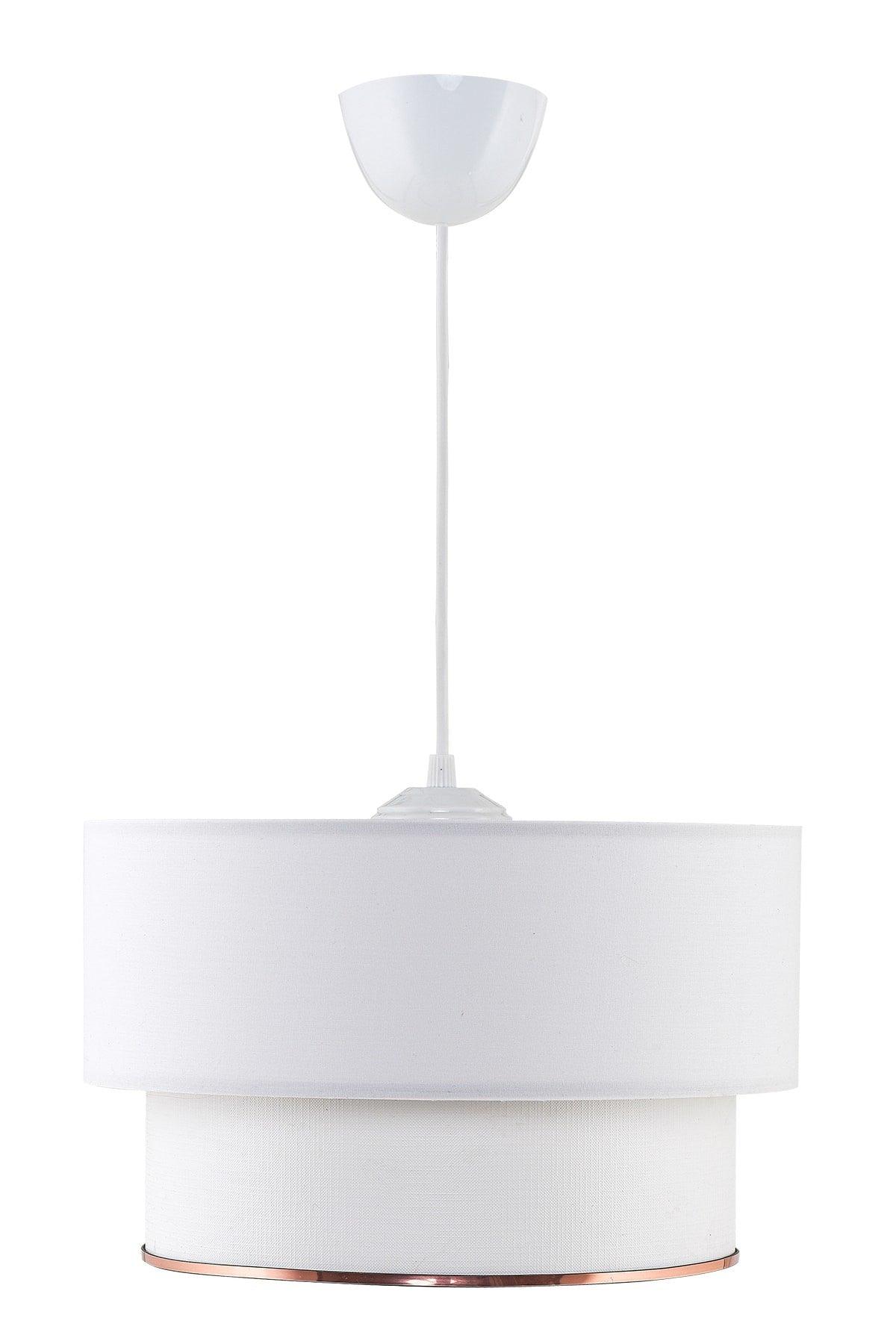 Teuse Chandelier White Mdrn-45