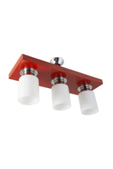 Triple Modern Sport Model Rectangle Tray Red Chandelier - Swordslife