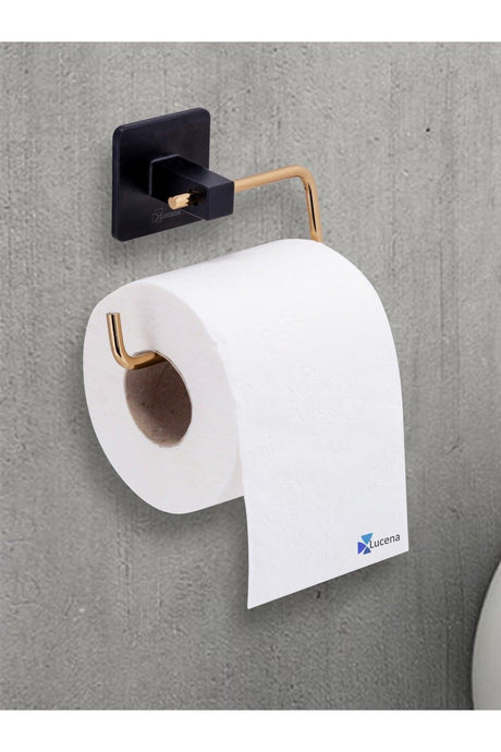 Toilettenpapier Klebstoff Schwarz Gold suspendiertes Toilettenpapier (GEARISH) - Swordslife