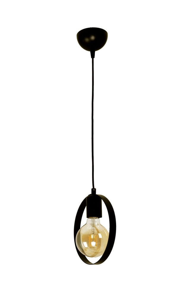 Tony Modern Black Single Chandelier - Swordslife