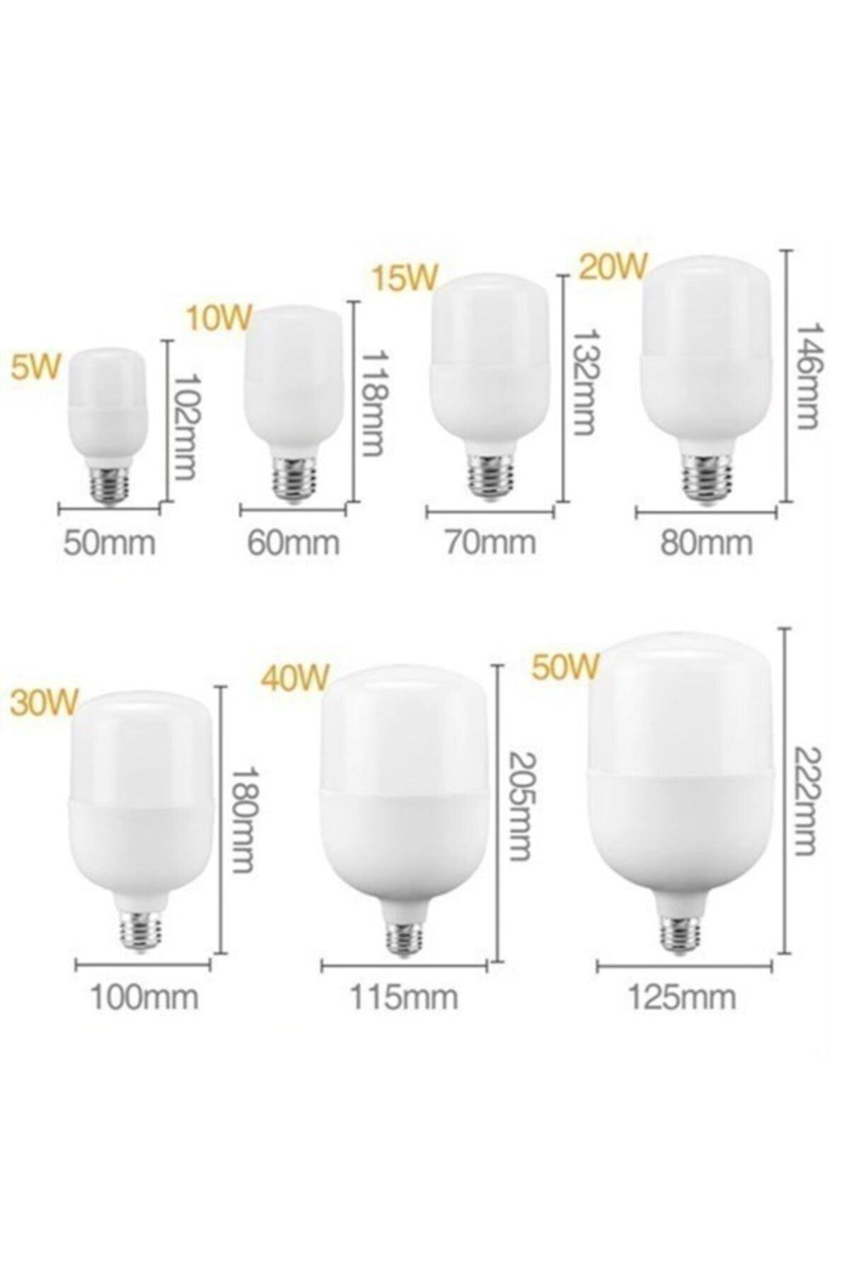 Torch 50w 10 Pieces E27 6400k White Led Bulb