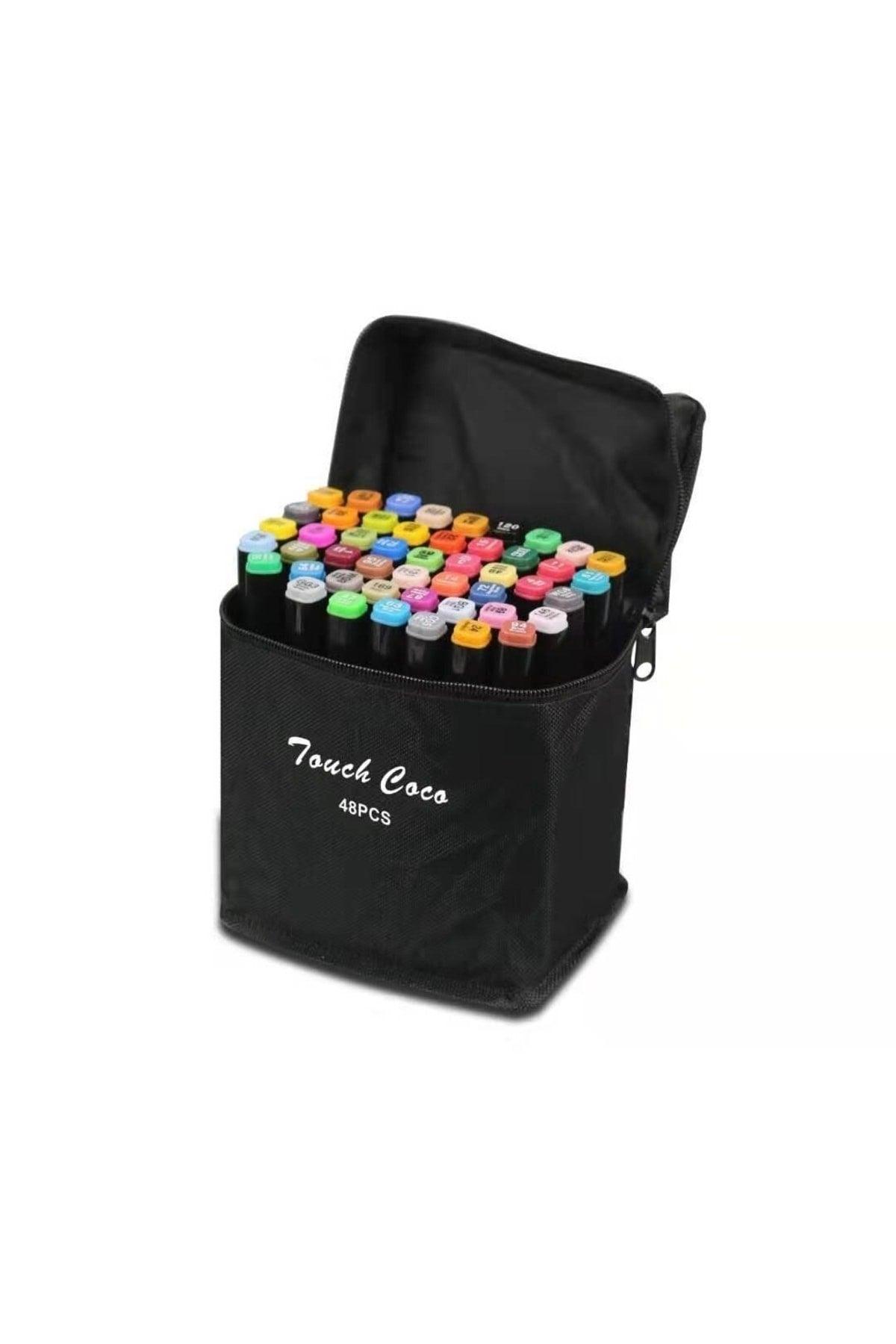 Touch Marker Art 48 Pieces Pen Set