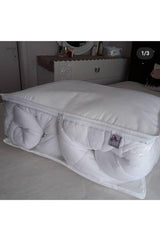 Transparent Fiber Quilt Pillow Clothes Storage - Swordslife