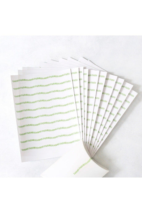 Transparent Leaf Sticker Tape 10 Pages