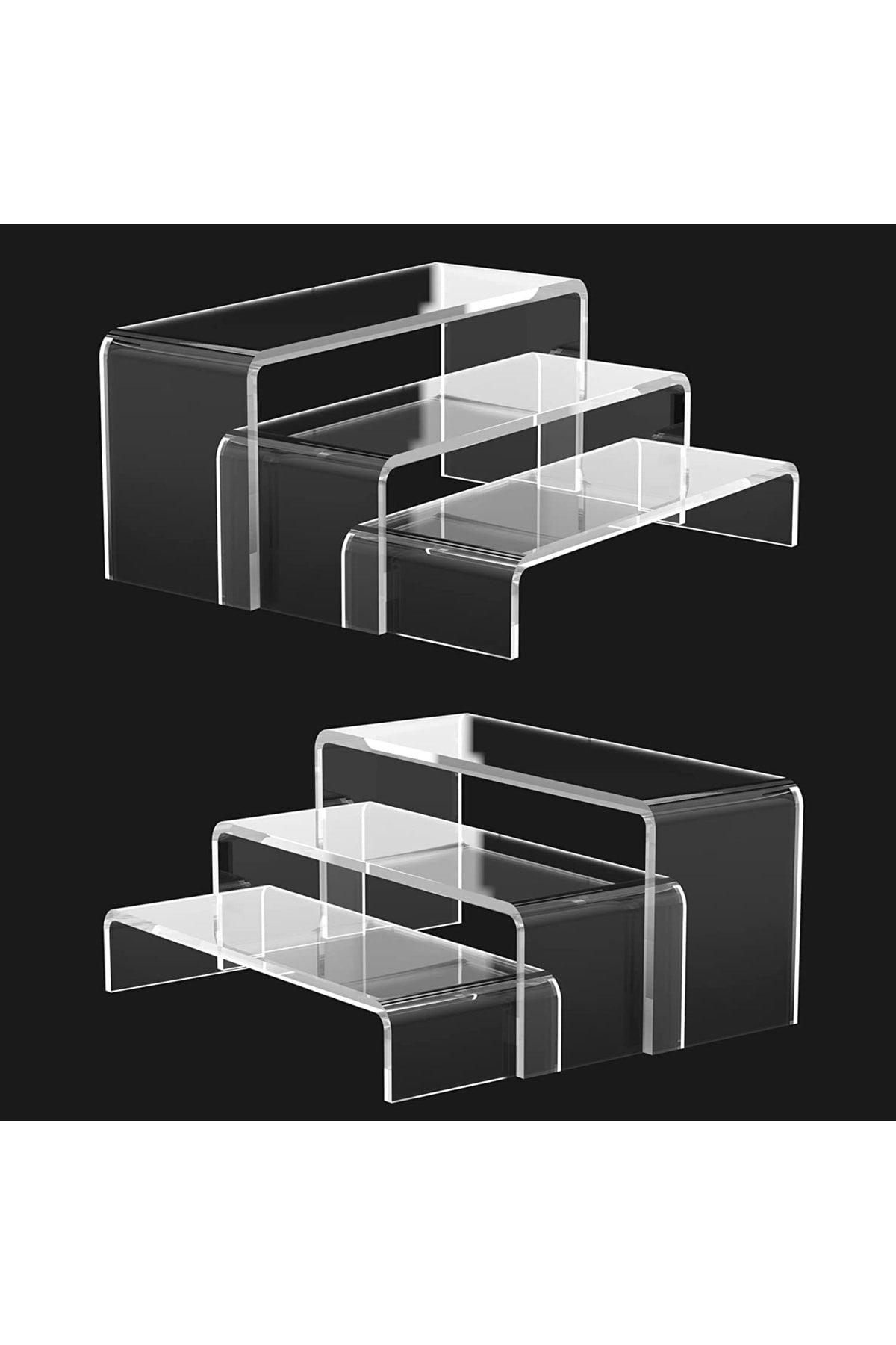 Transparent Plexi Riser Display Stand