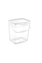 White Lid Transparent Detergent Dispenser